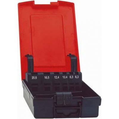 Plastový box, prázdný pro rozměri 6,3-25mm FORMAT