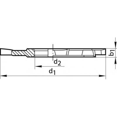 Kotoučová fréza DIN885 HSS-Co5 typ HR tvar A křížové ozubení, 50x4 mm FORMAT - obrázek