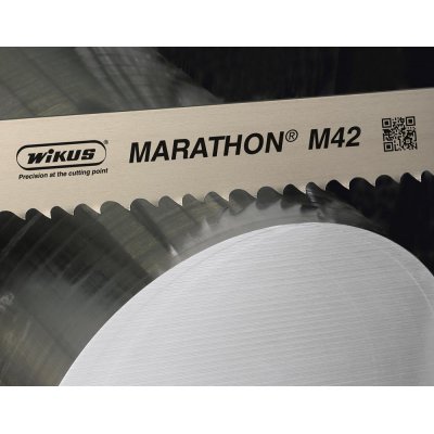 Pilový pás MARATHON M42 3-4 zuby/palec 3830x27x0,9mm WIKUS