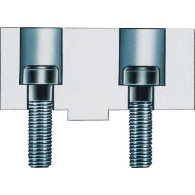 Šroub pro nástavbovou čelist rozměr 125mm M8x25 RÖHM - obrázek