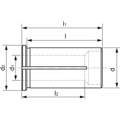 Redukční zdířka 12-2mm WTE - obrázek