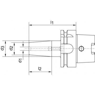 Termo upínač DIN69863A A63 3,0x80mm HAIMER - obrázek