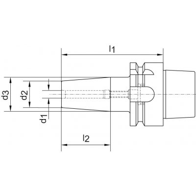 Termo upínač DIN69863E 3,0x60mm HAIMER - obrázek