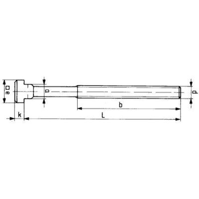 Šrouby pro T-drážky DIN787 M20x20x125mm kompletní FORMAT - obrázek