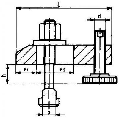 Upínka DIN6314V výztuha 10/8-32mm AMF - obrázek