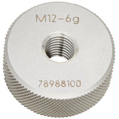Závitový kalibr kroužek (bezvadný díl) DIN2285 M1,2 BOSS JBO