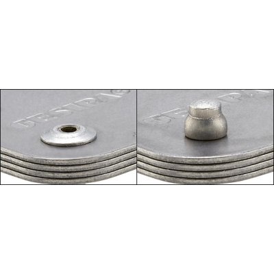 Trhací nýt CAP hliník/ocel plochá kulatá hlava 3,2x8mm GESIPA - obrázek