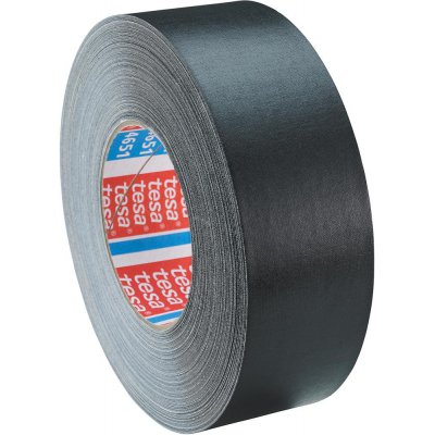 Textilní lepicí páska 4651-04 potah plastem 19mmx50m černá Tesa