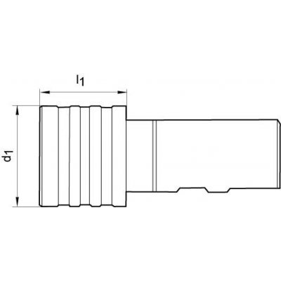 Závitové rychlovýměnné sklíčidlo M6-20 25x63mm FORTIS - obrázek