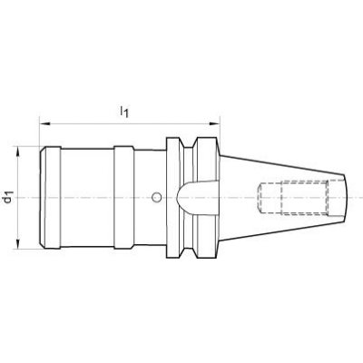 Závitové rychlovýměnné sklíčidlo M14-33 BT40 FORTIS - obrázek