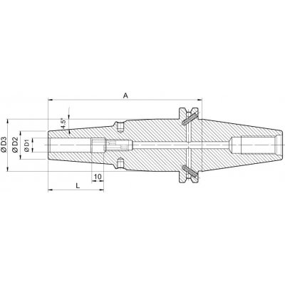 Termo upínač DIN69871 6,0/22,0x65mm HAIMER - obrázek