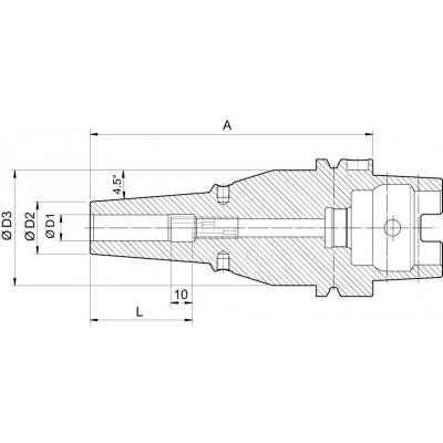 Termo upínač DIN69863A A63 6,0/22,0x70mm HAIMER - obrázek