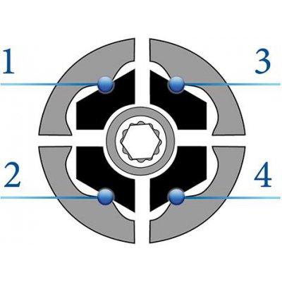 Nástrčkový klíč profil C 1/2" 10x mm GEDORE - obrázek