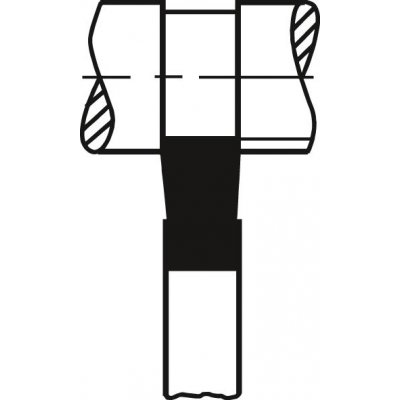 Široký soustružnický nůž HSS-E DIN4956 přímý čtyřhran 10x10x100mm Wilke - obrázek