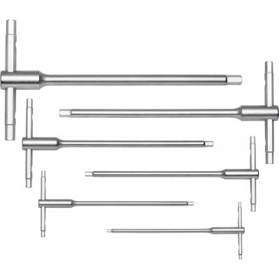 Sada šroubováků s T-rukojetí s posuvnou rukojetí 5 ks 2,5 - 6 mm PB Swiss Tools