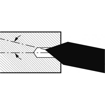 Středicí vrták DIN333 HSS Tvar R 1,0mm FORMAT - obrázek