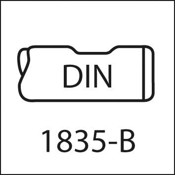 Úhlová fréza DIN1833 HSSCo5 tvar D 45° 25mm FORMAT - obrázek