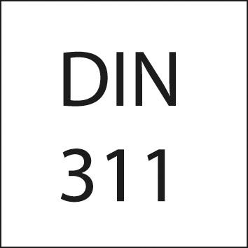 Výstružník na nýtové otvory DIN311 HSS 28,0mm FORMAT - obrázek