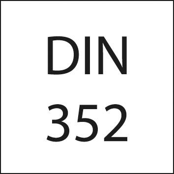 Ruční závitník Druhý závitník DIN352 HSS M3,5 FORMAT - obrázek