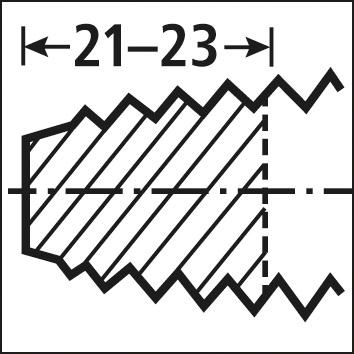 Strojní závitník DIN357 HSS-Co5 M4 FORMAT - obrázek