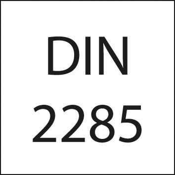 Závitový kalibr kroužek (bezvadný díl) DIN2285 M18x1,0 FORMAT - obrázek